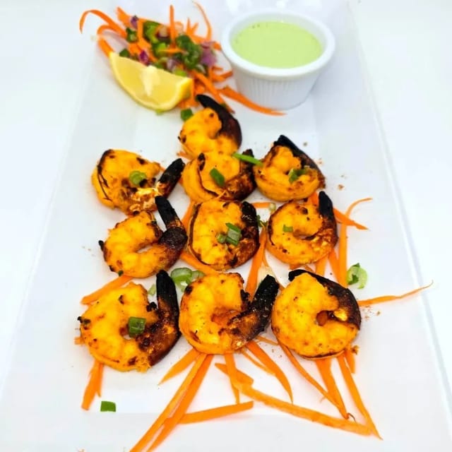 Tandoori Shrimp.