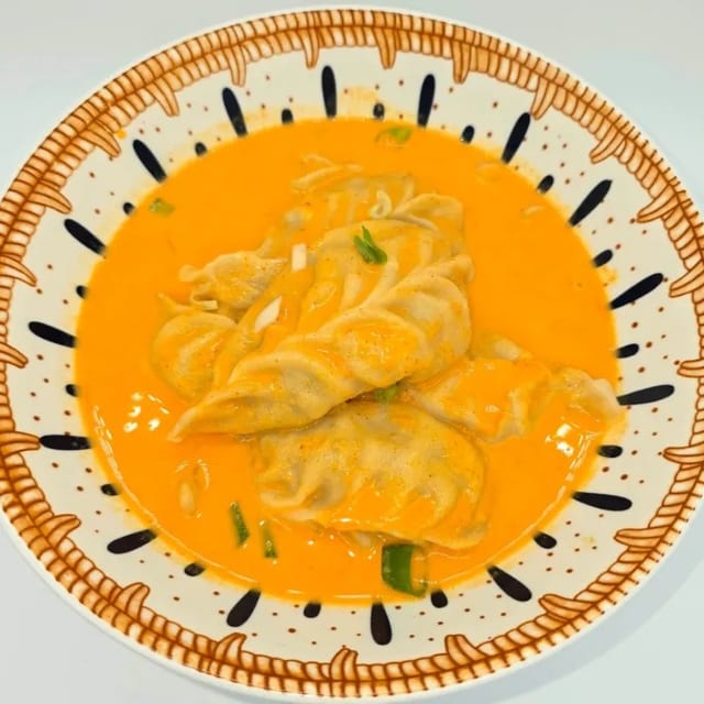 Veggie Momo Jhol.