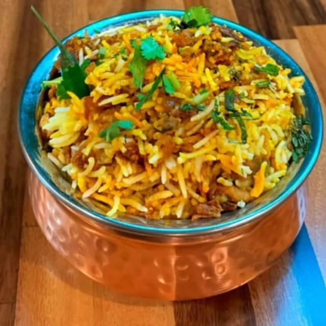 Veggie Biryani.