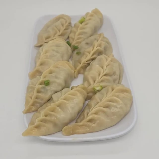 Veggie Momo Steamed.