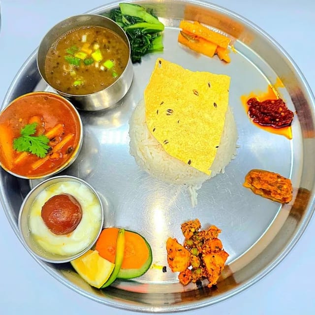 Veg Thali.