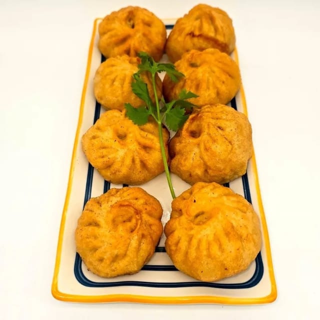 Chicken Momo Fried.