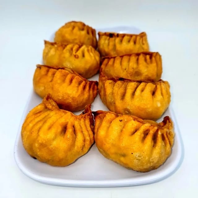 Beef Momo Fried.