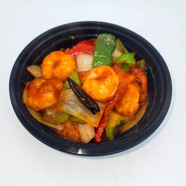 Shrimp Chilli.